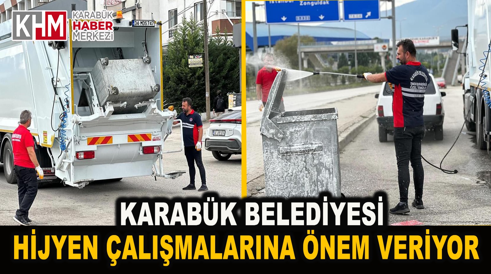 Karabük Belediyesi, Yeni Konteyner Yıkama Aracı İle Hijyen Çalışmalarını Güçlendiriyor