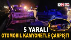 Karabük’te Otomobil Kamyonetle Çarpıştı: 5 Yaralı