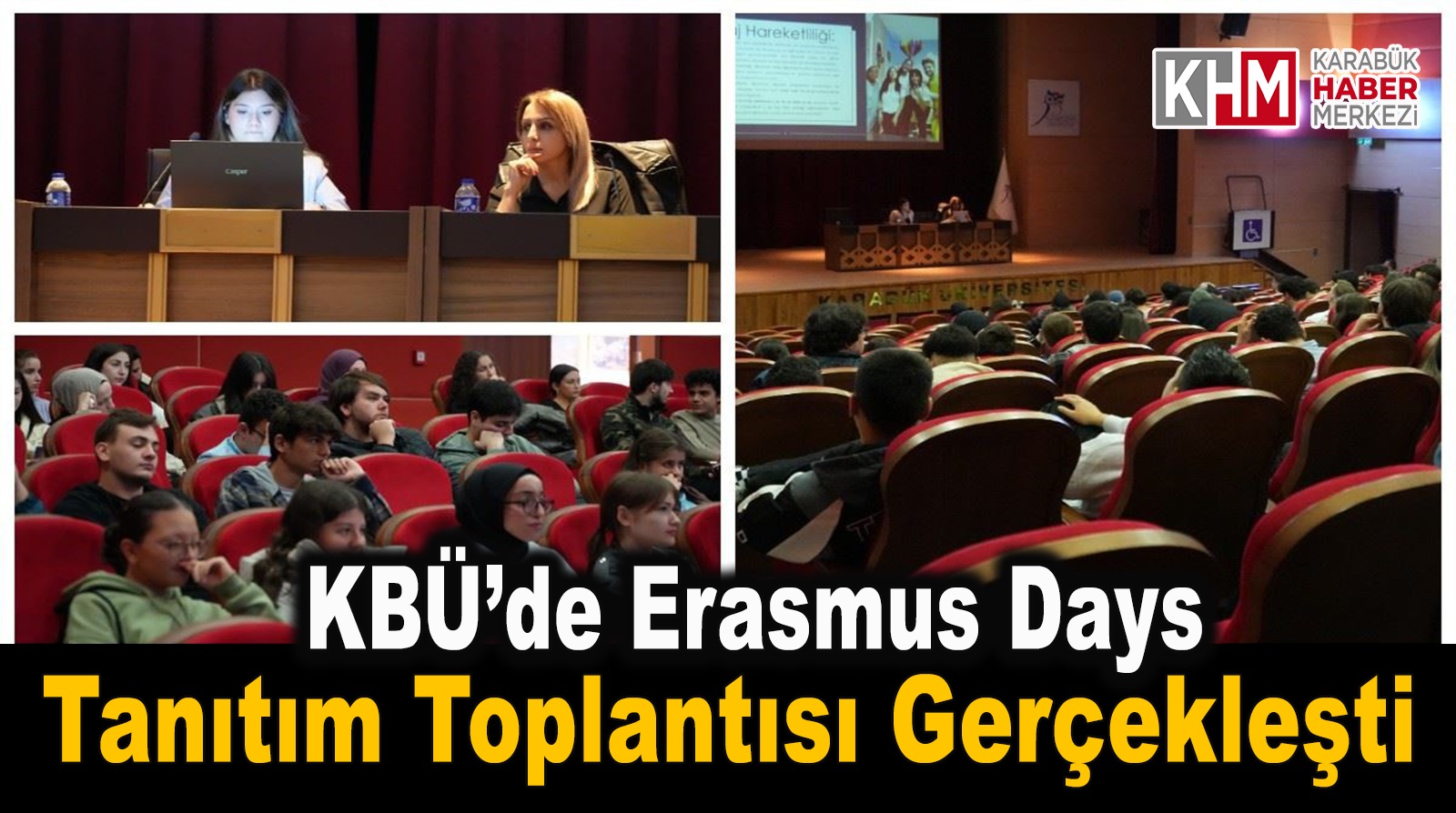 KBÜ’de Erasmus Days Tanıtım Toplantısı gerçekleşti