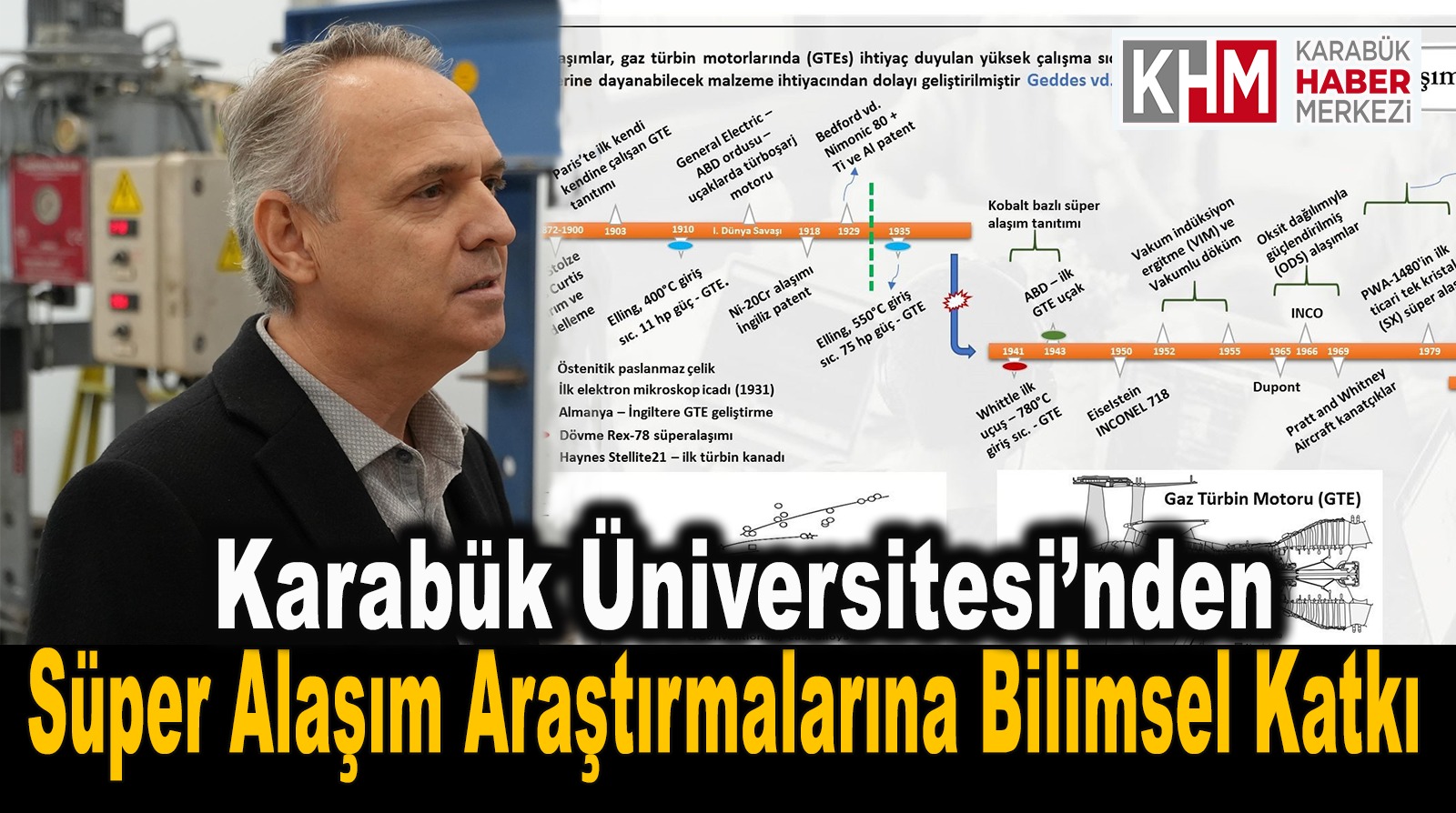 KBÜ’den Süper Alaşım Araştırmalarına Bilimsel Katkı