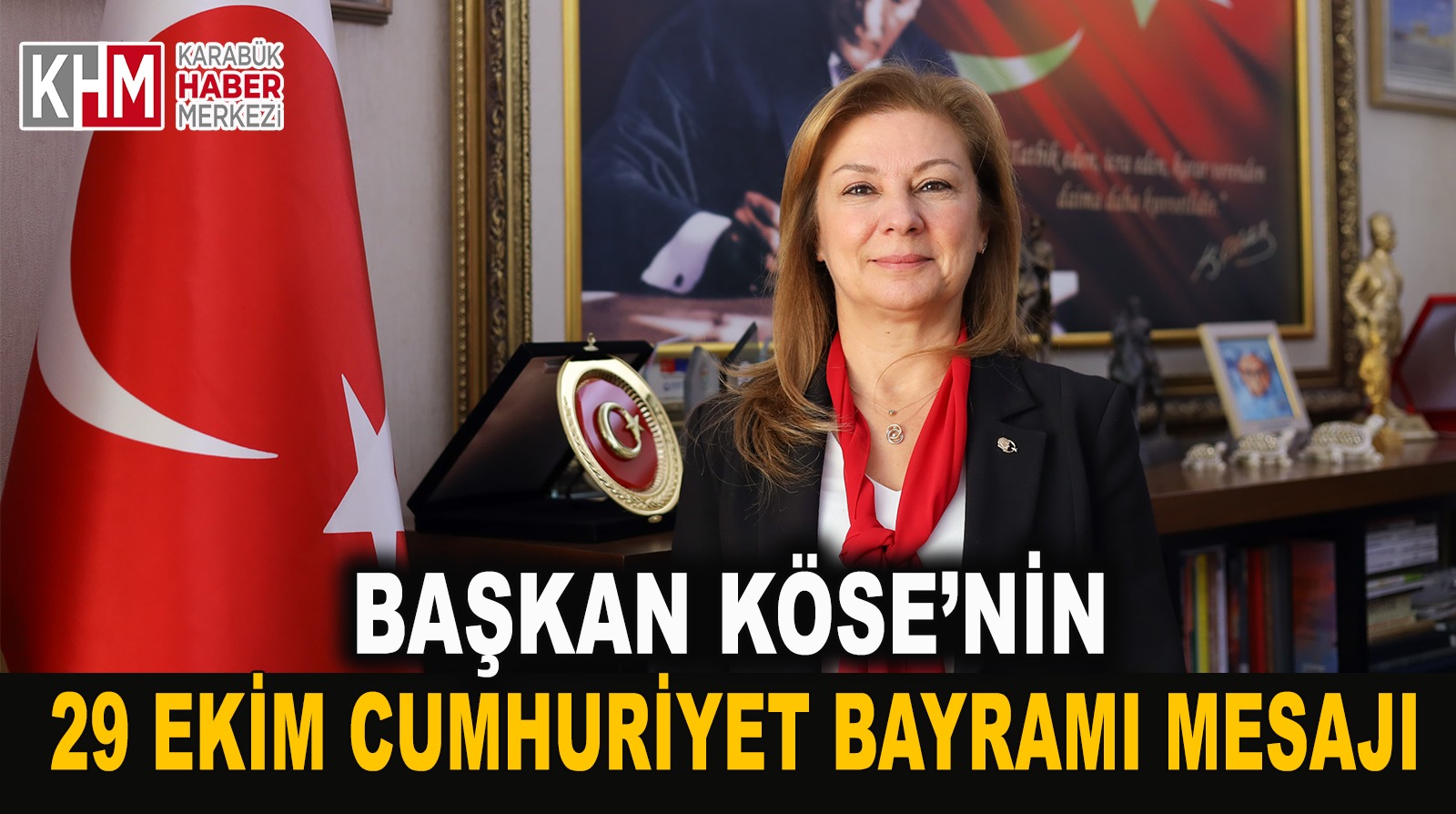 Safranbolu Belediye Başkanı Mimar Elif Köse’nin 29 Ekim Cumhuriyet Bayramı Mesajı