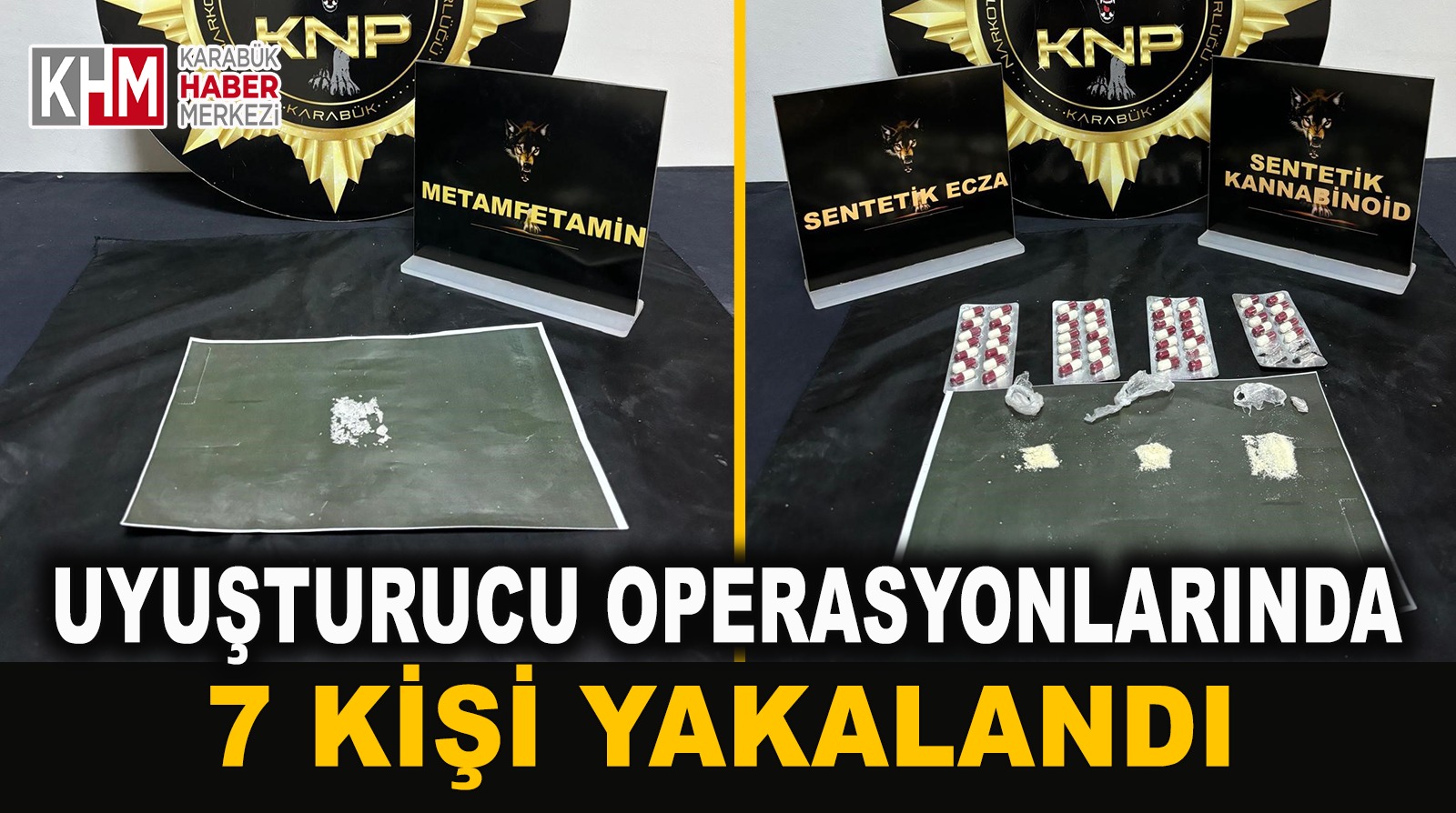 Uyuşturucu operasyonlarında 7 kişi yakalandı