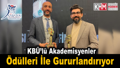 Karabük Üniversitesi Akademisyenleri Ödüllere Doymuyor