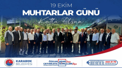 Çetinkaya’dan Muhtarlar Günü mesajı