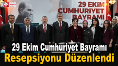 29 Ekim Cumhuriyet Bayramı Resepsiyonu Düzenlendi