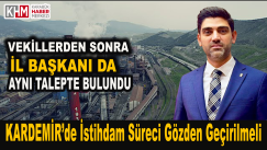 Karabük AK Parti İl Başkanı Salt’tan Kardemir Açıklaması