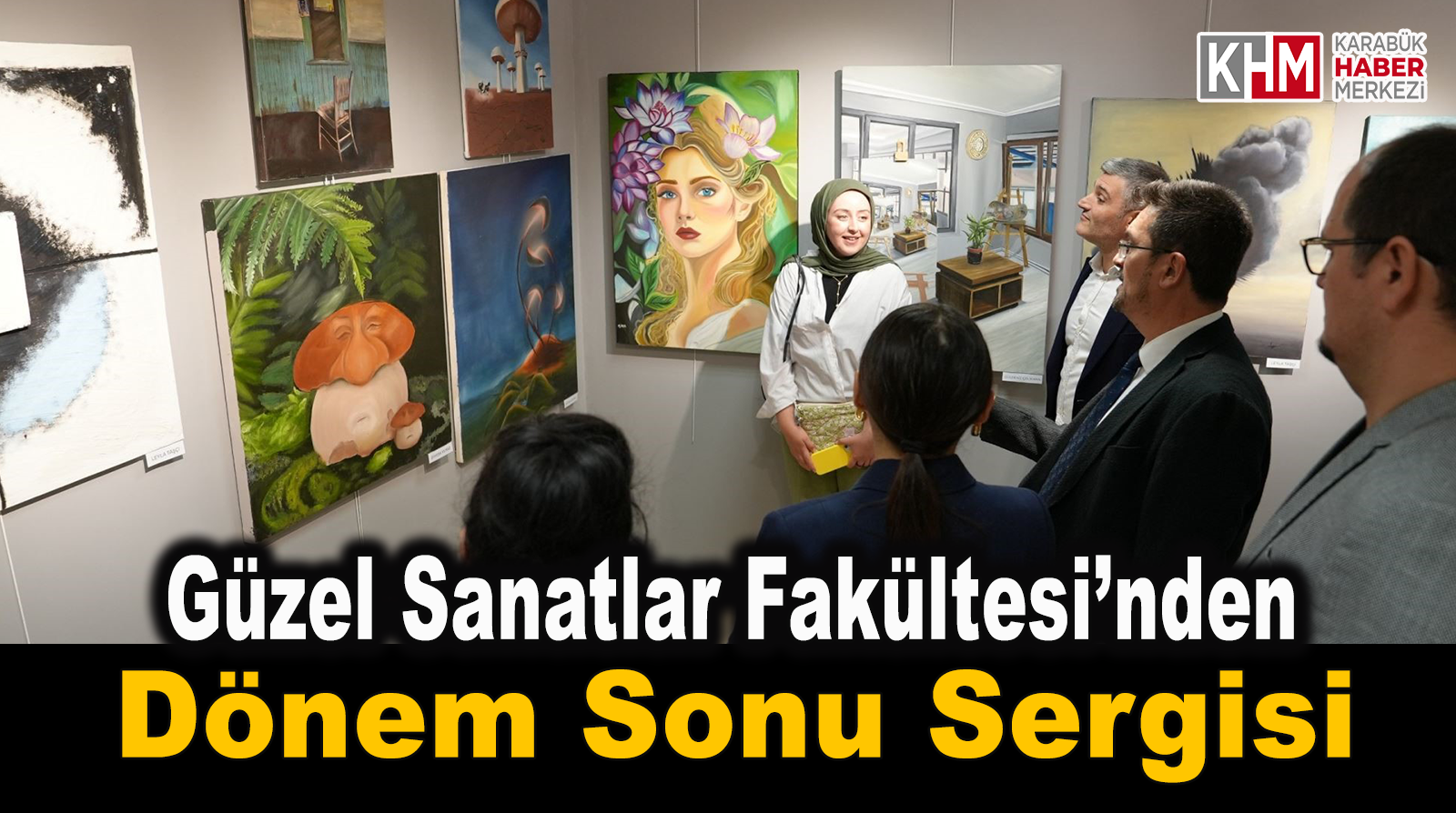 Safranbolu Fethi Toker Güzel Sanatlar ve Tasarım Fakültes’inden dönem sonu sergisi