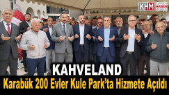 Karabük 200 Evler Kule Parkta Modern Hizmet Ağı İle Kahveland Açıldı