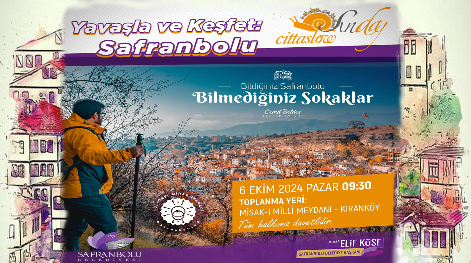 Safranbolu Belediyesi’nden Cittaslow Sunday Etkinliği: Doğa ve Tarih Bir Arada