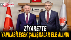 KBÜ Rektörü Kırışık’tan TÜBİTAK Başkanı Aydın’a Ziyaret