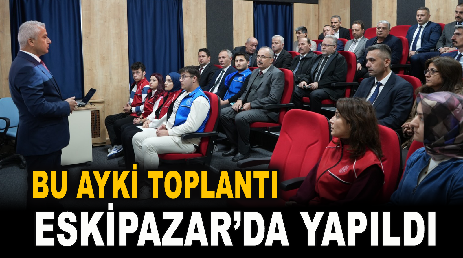 AYLIK BİRİM YÖNETİCİLER TOPLANTISI YAPILDI