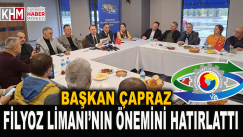 Başkan Çapraz Filyos Limanı’nın önemini hatırlattı