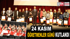 24 Kasım Öğretmenler Günü Kutlandı