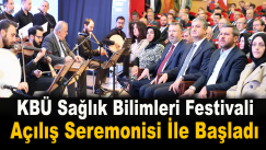 Karabük Üniversitesi Sağlık Bilimleri Festivali Açılış Seremonisi İle Başladı