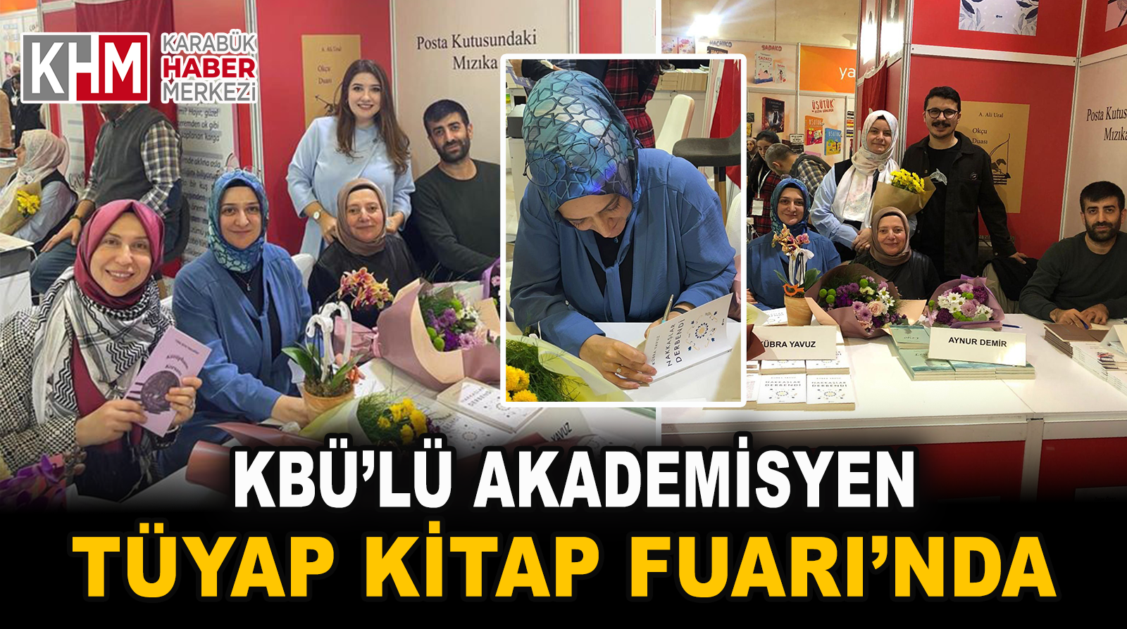 KBÜ’lü Akademisyen TÜYAP Kitap Fuarı’nda Okurlarıyla Buluştu