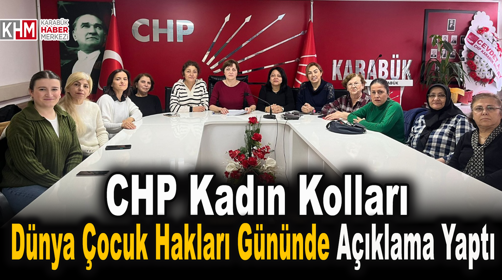 CHP KADIN KOLLARINDAN BASIN AÇIKLAMASI