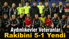 Aydınlıkevler Veteranlar Rakibini 5-1 Yendi