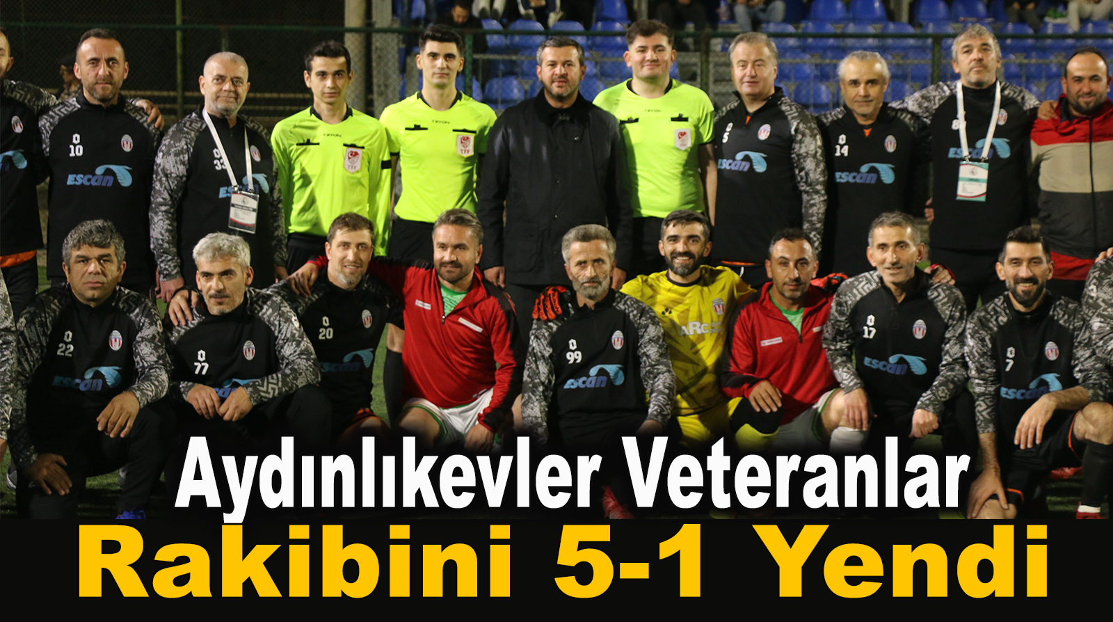 Aydınlıkevler Veteranlar Rakibini 5-1 Yendi