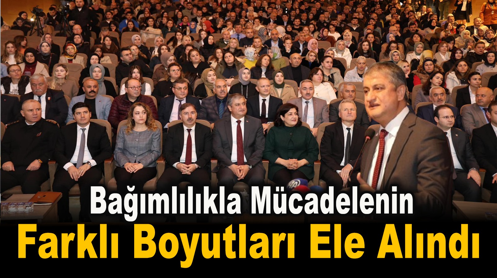 BAĞIMLILIKLA MÜCADELE TOPLANTISI DÜZENLENDİ