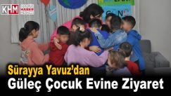 Vali Mustafa Yavuz’un Eşi Çocukları Ziyaret Etti