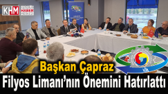 Başkan Çapraz Filyos Limanı’nın önemini hatırlattı