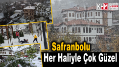 Safranbolu’da Kar Güzelliği