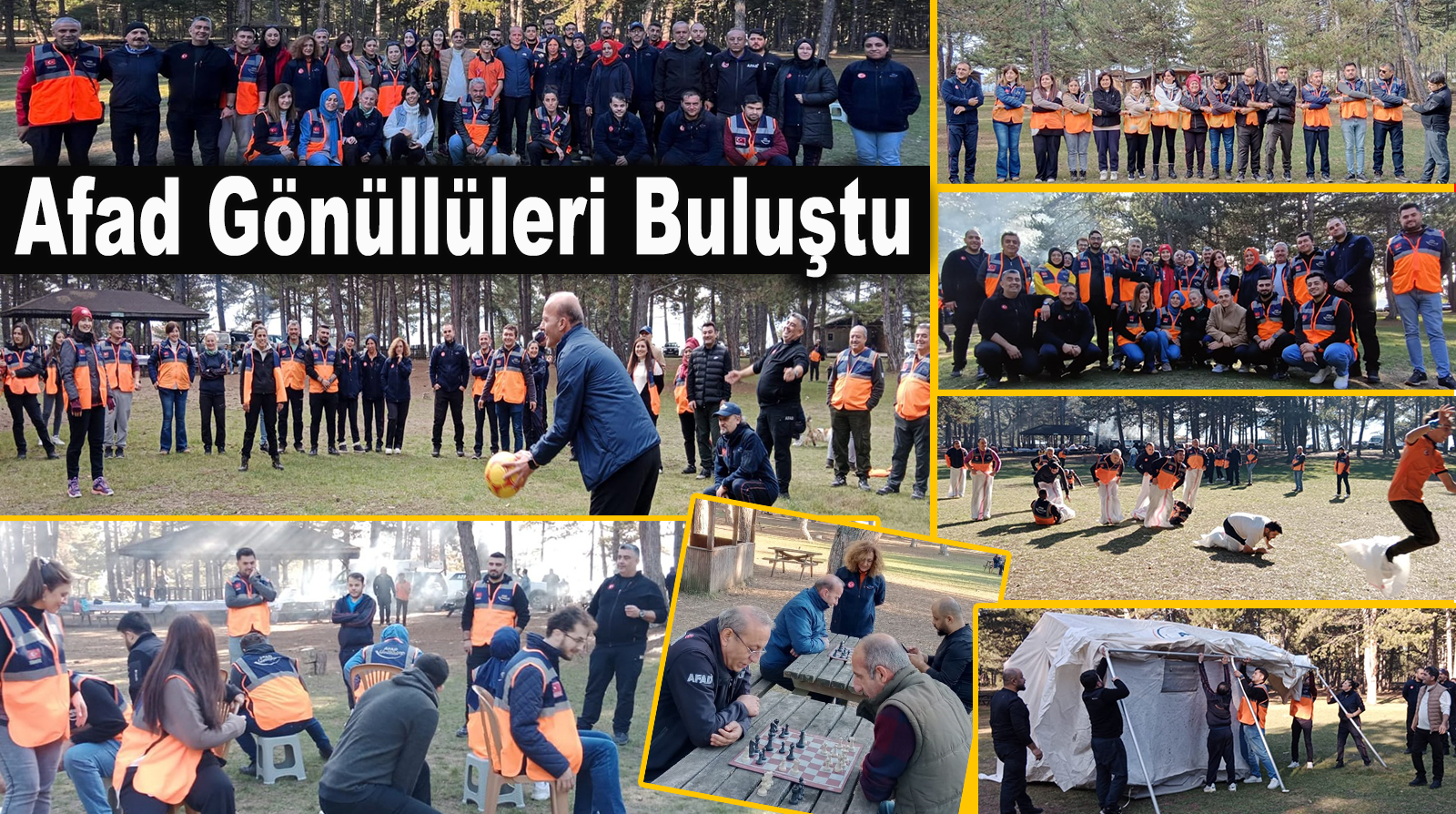 Afad Gönüllüleri Buluştu