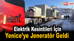 Kesinti İçin Jeneratör Geldi