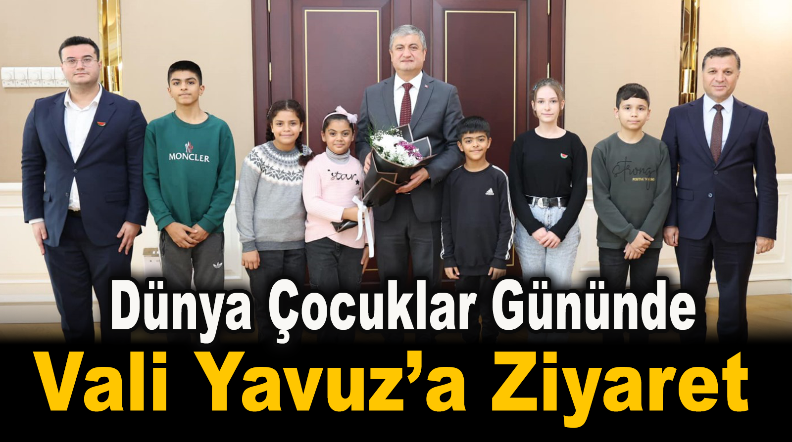 ÇOCUKLAR GÜNÜNDE ÇOCUKLARI AĞIRLADI