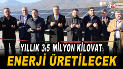 Yenice’de Güneş Enerji Sistemi (GES) Açılışı Gerçekleştirildi