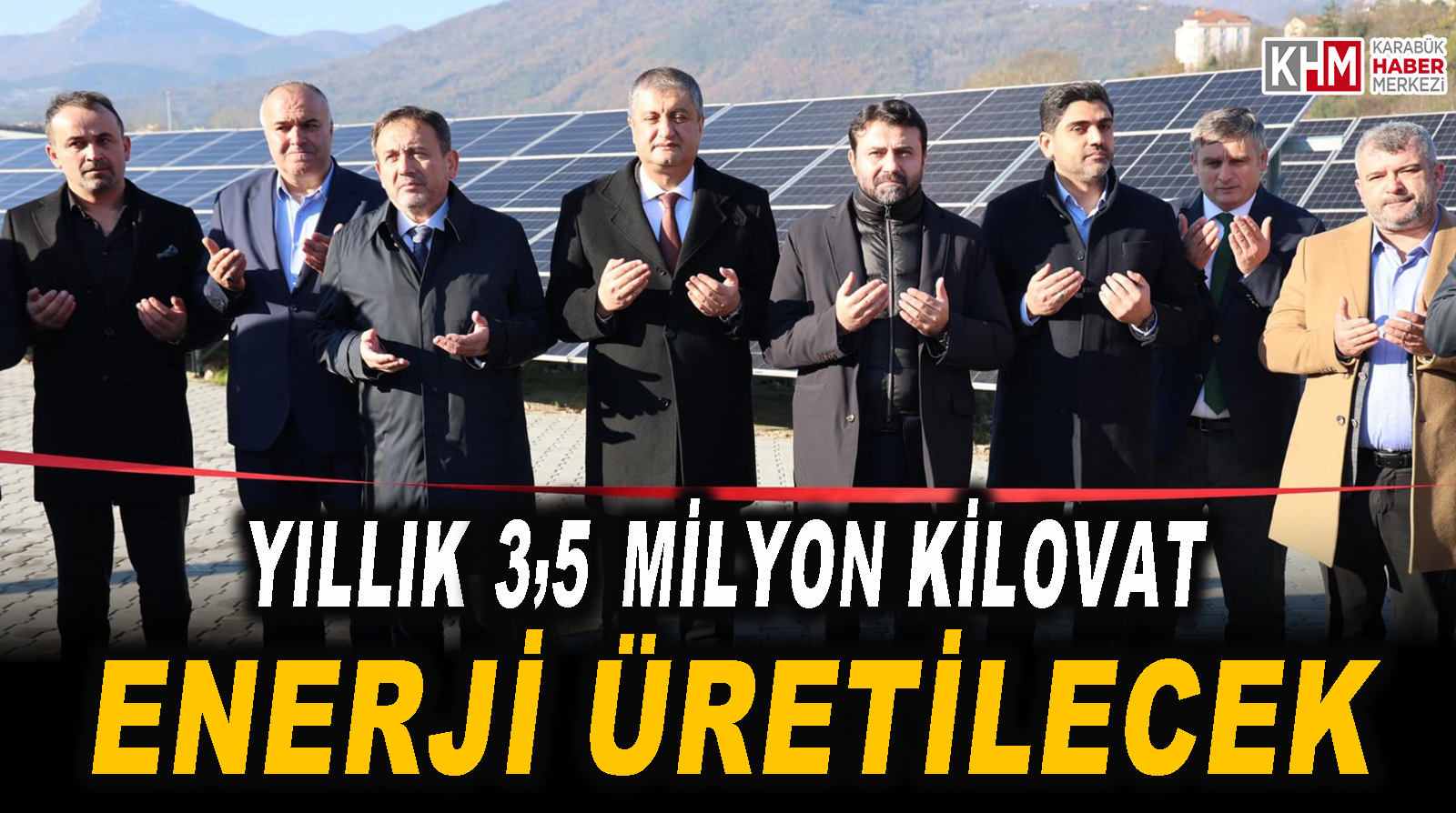 Yenice’de Güneş Enerji Sistemi (GES) Açılışı Gerçekleştirildi