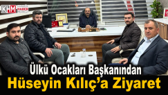 Ülkü Ocakları’ndan Birlik Başkanına ziyaret