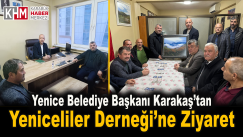 Yenice Belediye Başkanı Karakaş, Yeniceliler Derneğini Ziyaret Etti