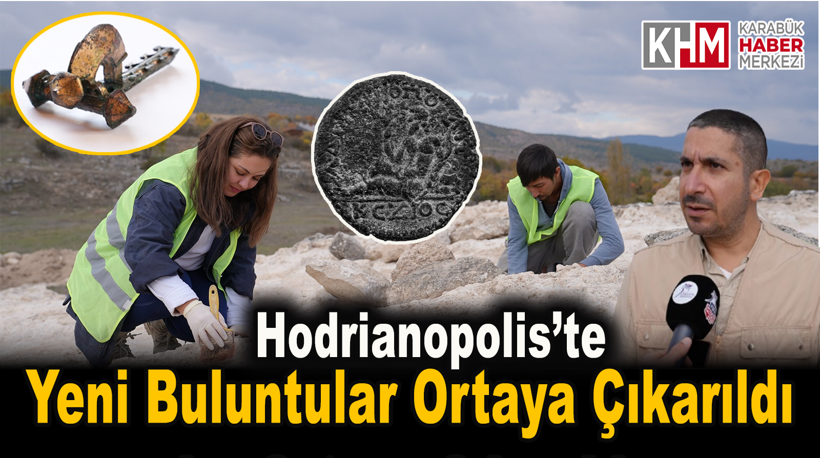 Hadrianopolis’te 2. ve 5. yüzyıla ait yeni buluntular ortaya çıkarıldı