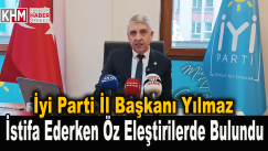 İYİ Parti İl Başkanı istifa ederken öz eleştirilerde bulundu