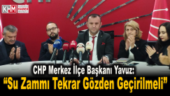 CHP ‘den SU ZAMMINA TEPKİ