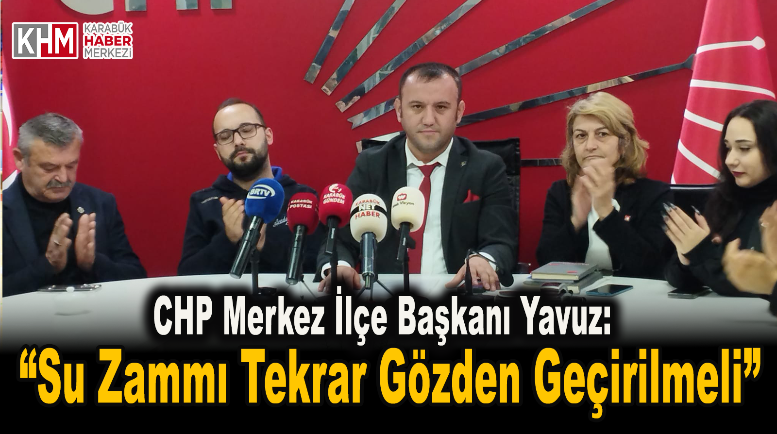 CHP ‘den SU ZAMMINA TEPKİ