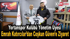 Yortanspor Kulübü Yönetim Kurulu Üyesi Emrah Katırcılar’dan Karabük Gençlik ve Spor İl Müdürü Güven’e Ziyaret