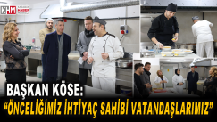 Başkan Köse; “En Önemli Önceliğimiz İhtiyaç Sahibi Vatandaşlarımız”