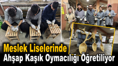 Meslek Liseliler Unutulmaya Yüz Tutmuş Mesleği Öğreniyor