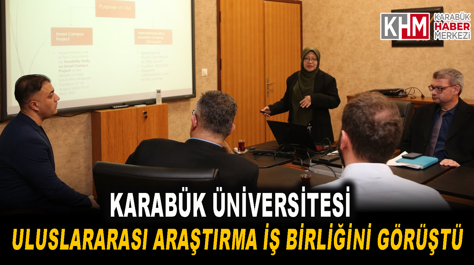 KBÜ ve Universiti Sains Malaysia Arasında Ortak Akademik Çalışmalar Sürüyor