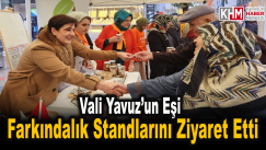 KADINA ŞİDDETE YÖNELİK STAND KURULDU