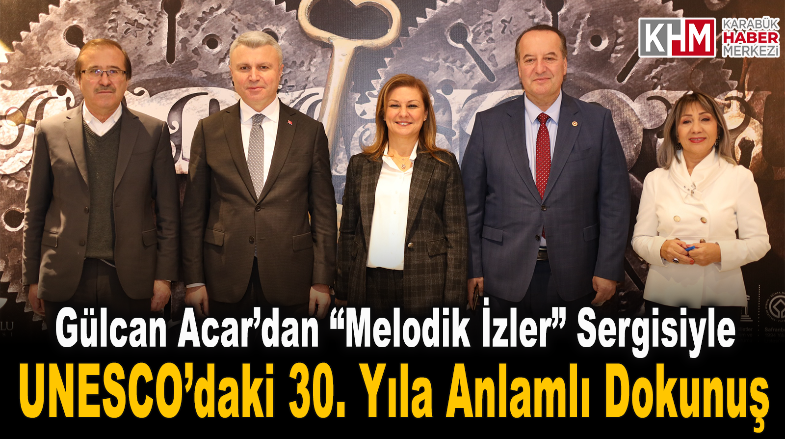 Gülcan Acar’dan “Melodik İzler” Sergisiyle UNESCO’daki 30. Yıla Anlamlı Dokunuş