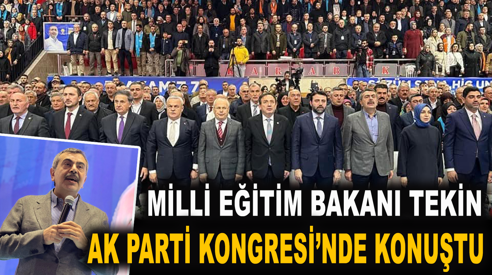 Milli Eğitim Bakanı Tekin: “Türkiye 20 yılda çağ atlayacak icraatların altına imza attı”