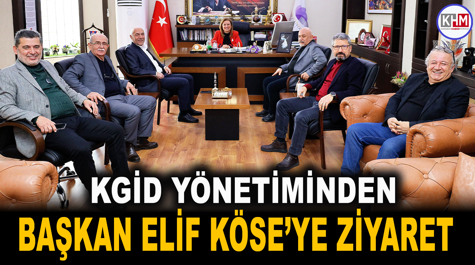 KGİD Yönetiminden Başkan Elif Köse’ye Ziyaret