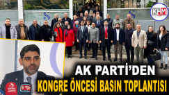 AK Parti’den kongre öncesi basın toplantısı