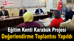 PROJE KAPMASINDNAKİ FAALİYETLER DEĞERLENDİRLİDİ