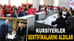 Kursiyerler Sertifikalarını Aldı