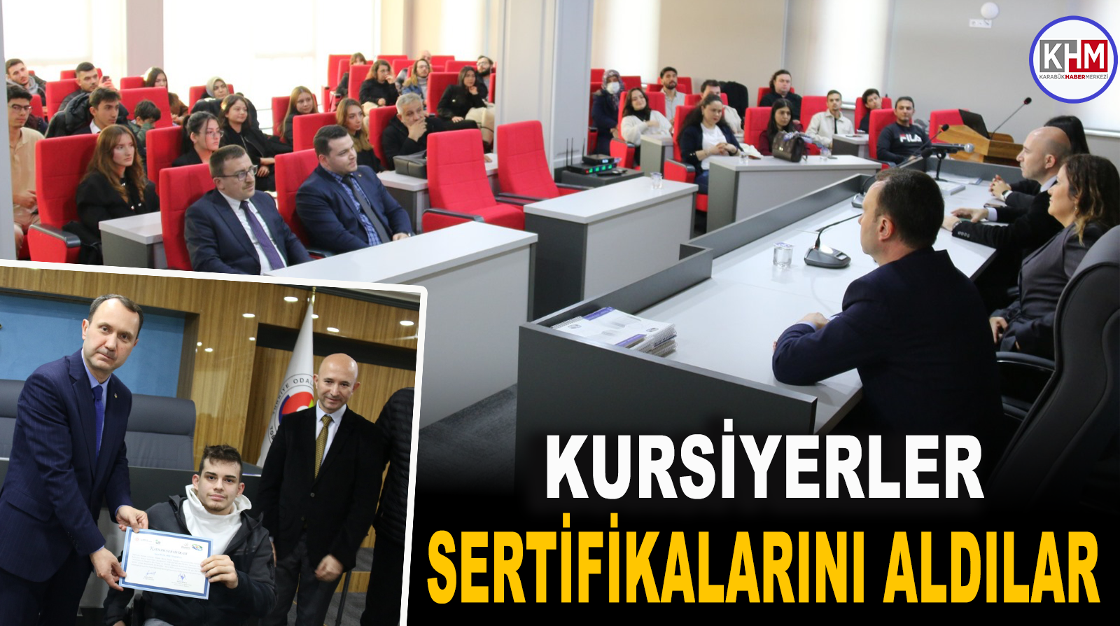 Kursiyerler Sertifikalarını Aldı