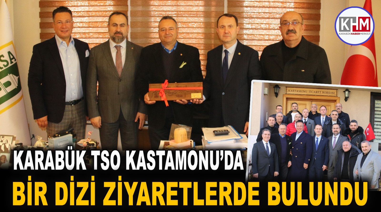 Karabük TSO Kastamonu’da bir dizi ziyaretler gerçekleştirdi